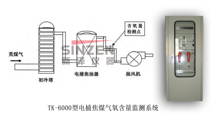 TK-6000型电捕焦煤气氧含量分析系统