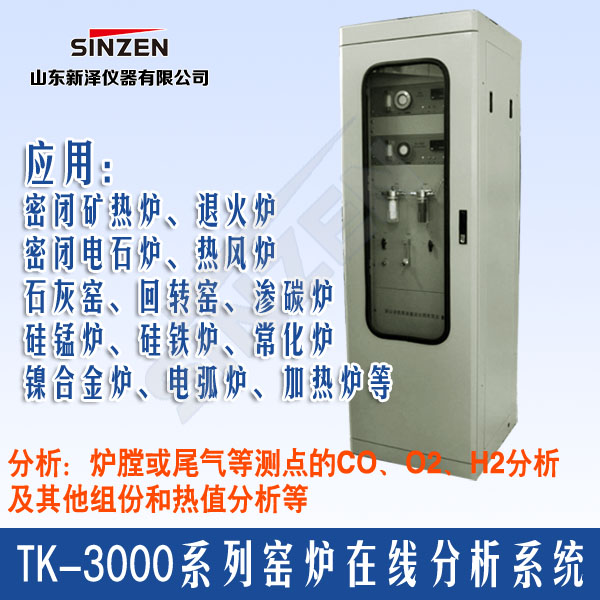 <b>TK-3000型 密闭电石炉尾气气体分析系统</b>