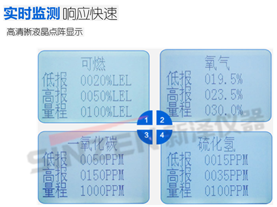 便攜式有毒氣體檢測(cè)儀 S4000M,新澤,氣體檢測(cè)儀,便攜式,工業(yè)氣體分析